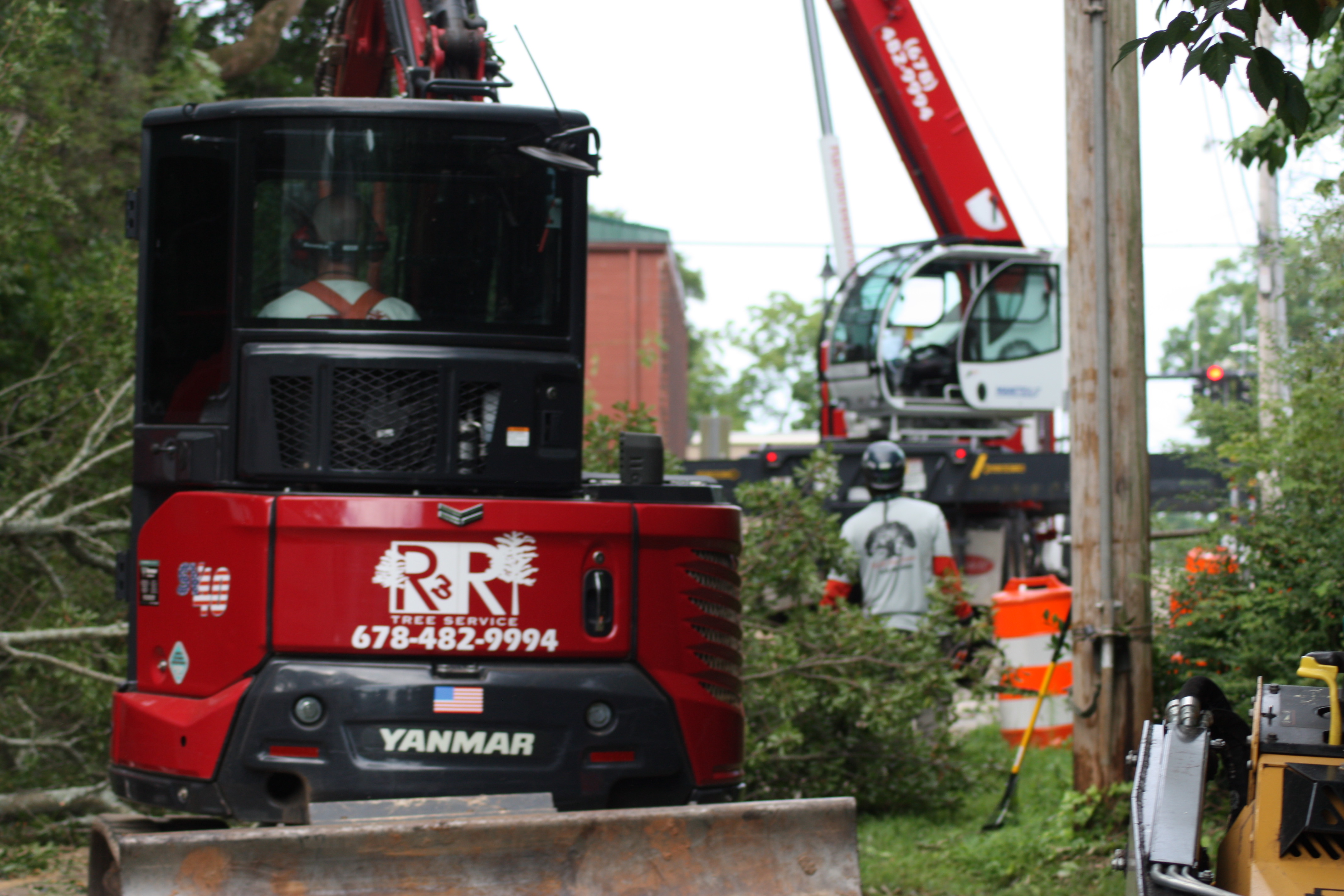 R&R Tree Service crew working