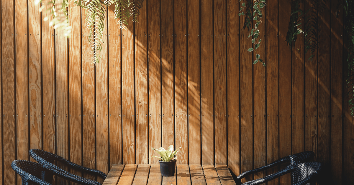 Wooden Garden Walls